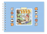 Livro Azul Boobie Goods Original Capa Dura 50 Páginas